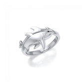 Big Eye Thresher Shark Sterling Silver Ring TRI1712 - Rings